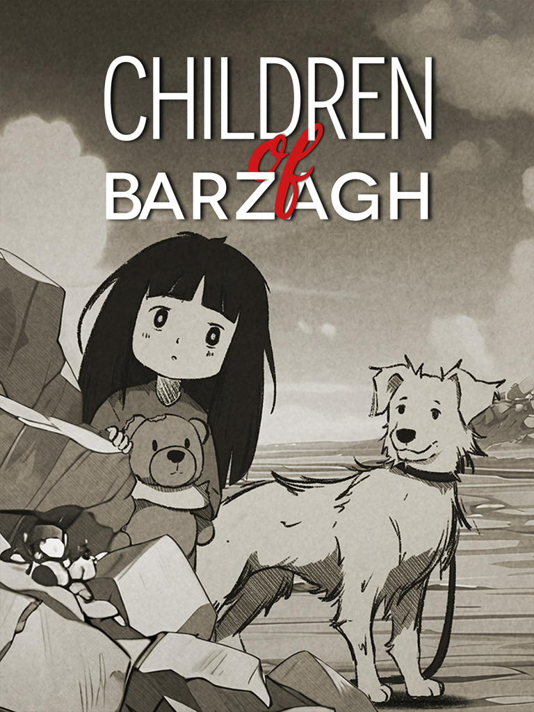 Children of Barzagh Poster. 3D rendering, design studio, 3D product, animation, character design, 2D animation, video production services, book trailer services, digital marketing services, motion design, motion graphics. RDV Media – Multimedia production company. Serving brands globally. New York, Los Angeles, California, Atlanta, USA, Dublin, Ireland, EU, London, England, UK, Doha, Qatar, UAE, Abu Dhabi, Ajman, Dubai, Fujairah, Ras Al Khaimah, Sharjah, and Umm Al Quwain.
