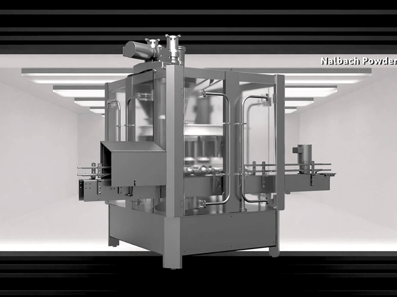 3D rendering of industrial equipment created by a design studio, showcasing advanced 3D product visualization, animation, and detailed character design elements for production environments.