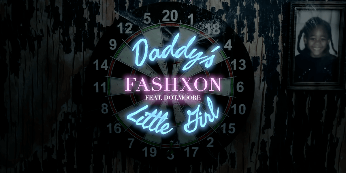 RDV Media Fashxon Daddys Little Girl Music Video Cover Image - 3D rendering, design studio, 3D product, animation, character design, 2D animation, video production services, book trailer services, digital marketing services, motion design, motion graphics. RDV Media – Multimedia production company. Serving brands globally. New York, Los Angeles, California, Atlanta, USA, Dublin, Ireland, EU, London, England, UK, Doha, Qatar, UAE, Abu Dhabi, Ajman, Dubai, Fujairah, Ras Al Khaimah, Sharjah, and Umm Al Quwain.